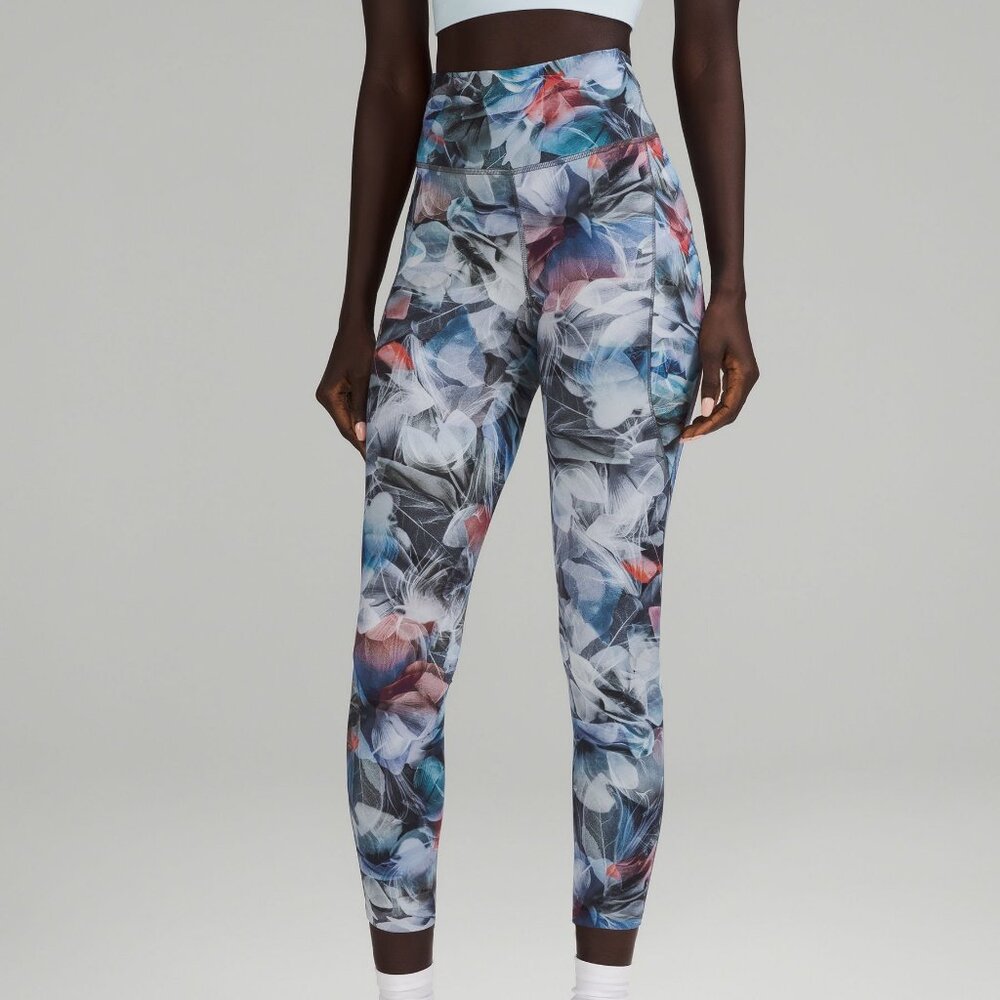 lululemon Fast and Free HR Leggings 25" with Pockets